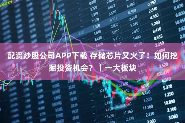 配资炒股公司APP下载 存储芯片又火了！如何挖掘投资机会？丨一大板块