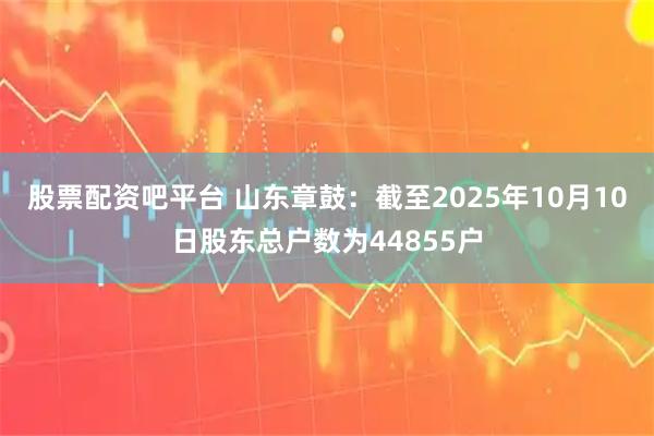 股票配资吧平台 山东章鼓：截至2025年10月10日股东总户数为44855户
