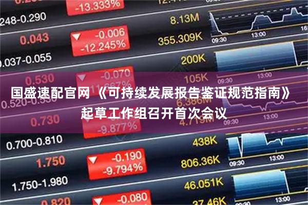 国盛速配官网 《可持续发展报告鉴证规范指南》 起草工作组召开首次会议